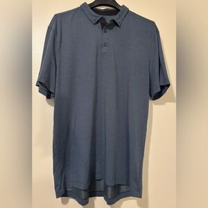 Men’s LULULEMON Tech Polo- XL, blue